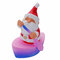 Christmas Rowing Man Squishy Soft Slow Rising With Packaging Collection Gift - Claret