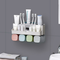 Wall-Mounted Toothbrush Toothpaste Rack Strong Seamless Cleaning Supplies Storage Box - L
