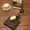 20x20cm Mircrofibre Rose Flower Water Absorbtion Towel Festival Valentine Birthday Wedding Gifts - Yellow