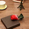 20x20cm Mircrofibre Rose Flower Water Absorbtion Towel Festival Valentine Birthday Wedding Gifts - Red