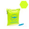 Honana WX-P8 Outdoor Travel imperméable à l'eau gonflable Air Coussin Pad Pillow Beach Bag Storage Organizer - Jaune