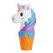 Galaxy Rainbow Horse Squishy Animal Cup Slow Rising Scented Toy Gift With Pcaking - Galaxy