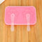 Cute Cat Claws Sakura Cherry Blossoms Shaped Popsicle Ice Cream Maker Frozen Pop Icy Ice Mold - Rose