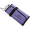 LUCKSTONE 500D Oxford Cloth Folding Camping Pegs Nail Storage Bag Multi-pocket Tackle Climbing Bags  - Purple