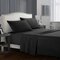 Luxury Bed Sheets Softest Bedding Sets Collection Deep Pocket Wrinkle & Fade Resistant - Black
