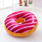 40cm Colourful Creative 3D Plush Donut Throw Pillow Sofa Car Office Cushion Valentines Gift - B
