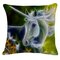 Honana 45x45cm Home Decoration 3D Animal Fluorescence 6 Optional Patterns Cotton Linen Pillow Case - #1