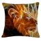 Honana 45x45cm Home Decoration 3D Animal Fluorescence 6 Optional Patterns Cotton Linen Pillow Case - #6
