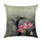 45x45cm Various Flower Style Cotton And Linen Pillowcases Decorations For Home Pillow Case - #3
