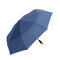 HENGLI RU-01 Multifunctional LED Luminous Automatic Umbrella Women Men Rain Umbrellas Travel Light - Blue