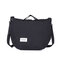 Women Men Oxford Leisure Handbag Outdoor Sport Crossbody Bag - Black