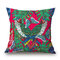Decorative Throw Pillow Case Fashion Cotton Linen Tropical Plant Flowers Grass Cushion Cover - #2