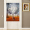 Diviseur de pièce de porte de rideau en porte de rideau décoratif en toile de coton pour la cuisine de chambre à coucher - #3