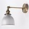 E27 Modern Retro Vintage Sconce Edison Wall Light Bulb Lamp Shape Cafe Bar Coffee - White
