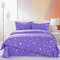 3 Or 4pcs Cotton Blend Mix Patterns Paint Printing Bedding Sets Single Twin Queen Size - B