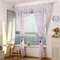 Home Decoration Curtains Window Sheer Drapes Tulle Curtain For Living Room Bedroom - Purple