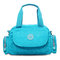 Casual Waterproof Nylon Handbag - Blue
