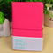 Candy Colors Cuaderno de papel encantador Cuaderno de notas Bloc de notas de cuero Papelería Papelería - Rosa