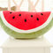 Kreative Frucht Wassermelone Dreieck Halbkreis Rundwurf Kissen Sofa Auto Büro Rückenkissen - #3