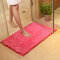 31x19'' Machine Washable Fluffy Area Rugs for Bedroom Chenille Soft Mat Bathroom Anti Slip Absorbent Carpet Door Mat Shaggy Floor Rug - Rose