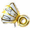 Big Diamon Ring Aluminum Foil Balloon I DO Balloons Proposal Valentine Wedding Party Decoration - Gold