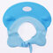 Vvcare BC-AR03 Adjustable Baby Shower Cap Soft Bath Shampoo Visor Hat Bathing Hair Washing Protector - Blue