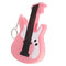 Brinquedo de guitarra mole de ascensão lenta etiqueta mole Soft Brinquedo de decoração de presente de coleção fofa - Rosa