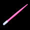 2 Ways Cuticle Pusher Manicure Stick Rubber Pressure Pen Rod Dead Skin Fork Peeling Nail Remover - Pink 1