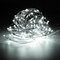 20M IP67 200 LED Copper Wire Fairy String Light for Christmas Party Decor with 12V 2A Adapter - White