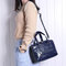 Women RFID Multifunctional Crossbody Bag Handbag - Navy