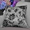 45x45cm Removable Pillowcase Office Back Cushion Cover Elegant Coffee Table Home Decor - Grey2