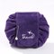 Corduroy Convenient Storage Bag Foldable Cosmetic Bag For Women - Purple