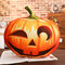 LED Halloween Pumpkin Cojín Almohada Hogar Decorativo Regalo para niños Soft PP Algodón de peluche de juguete - #2