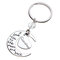 Metal Carved Letter Family Keychain  - #10
