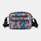 Women Nylon Printed Multi-pocket Shoulder Bag Crossbody Bag - #01
