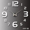 Personnalité créative Simple mode horloge murale 3d acrylique miroir Stickers muraux horloge salon bricolage horloge murale - #dix