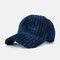الصلبة اللون مخطط قبعة بيسبول سروال قصير الذروة قبعة الشمس قبعة بيسبول في الهواء الطلق - القوات البحرية