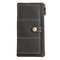Genuine Leather Bifold Wallet Casual Vintage 10 Card Slots Card Pack Purse For Men - Deep Brown