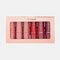 6 Colors Matte Lipstick Set Portable Waterproof Moisturizing Non-Stick Cup Lip Makeup - #01