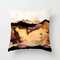現代の抽象的な風景リネンクッションカバー家のソファー投球枕カバー家の装飾 - ＃3