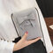 Bowknot Stylish 5.5inch PU Leather Phone Bag Crossbody Bag Shoulder Bags For Women - Gray