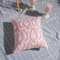 Pink Hand Knitting Pattern Linen Pillow Case Home Fabric Sofa Mediterranean Cushion Cover - #7