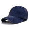Mens Women Solid Washed Cotton Baseball Cap Funny Hat Sunshade Sport Summer Hats - Blue