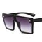 Unisex Vogue Vintage PC Anti-UV Sunglasses Outdoor Driving Travel Beach Sunglasses - Gray