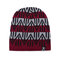 Men Winter Windproof Wool Velvet Knit Cap Warm Thick Vogue Vintage Outdoor Casual Ski Cycling Beanie - Red