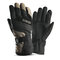 Men Winter Cycling Gloves Velvet Thick Windproof Waterproof Warm Outdoor Ski Full-finger Gloves - Khaki