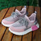 Unisex Kids Fabric Comfy Breathable Slip Resistant Casual Sneakers - Pink