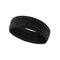 Professional Quick Dry Sweatband Sports Anti-slip Headband Unisex Fitness Breathable Sports Headband - Black