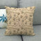 Vintage America 66 Road Pattern Linen Cushion Cover Home Sofa Soft Waist Throw Pillowcases Art Dec - #5
