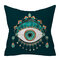 Achat Smaragd Abstrakte geometrische Pfirsich Haut Kissenbezug Home Sofa Art Decor Throw Kissenbezüge - #2